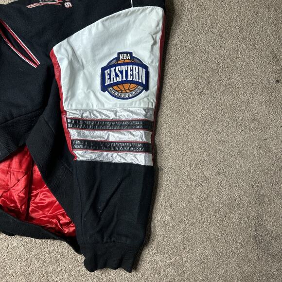 3XLT Jeff Hamilton VINTAGE 72-10 Chicago Bulls Air Jordan 96 NBA champion Jacket - Picture 8 of 16